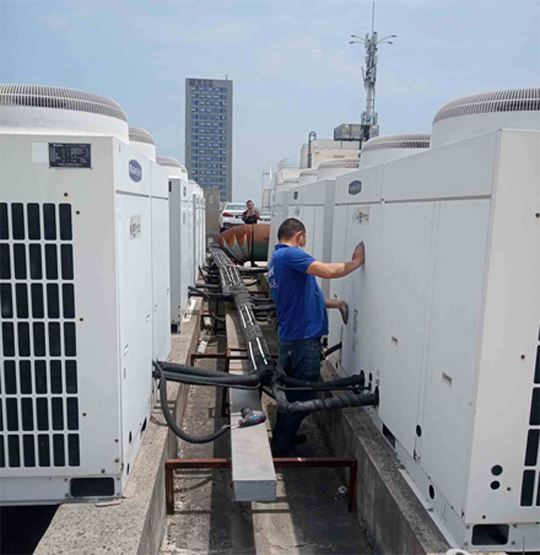 尚志中央空调制热和不制冷系统维修方法